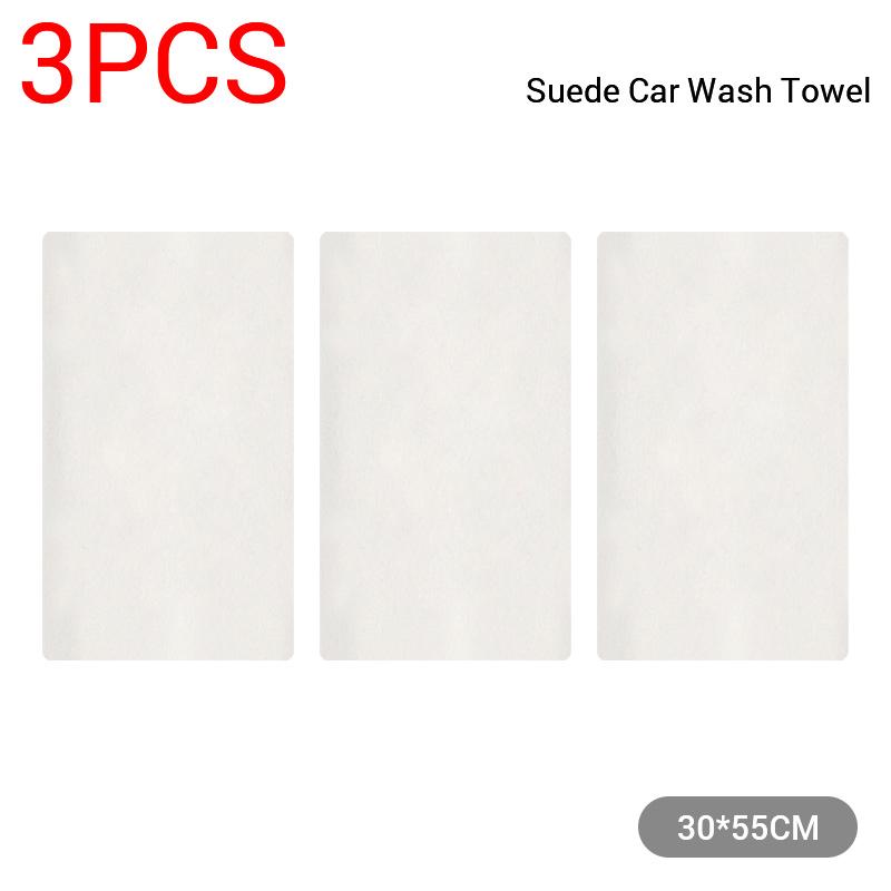 Car Care Cleaning Towel Natural Sheepskin Quick Drying Cloth Super Absorbent Washing Towels Car Wash Tool Accessories