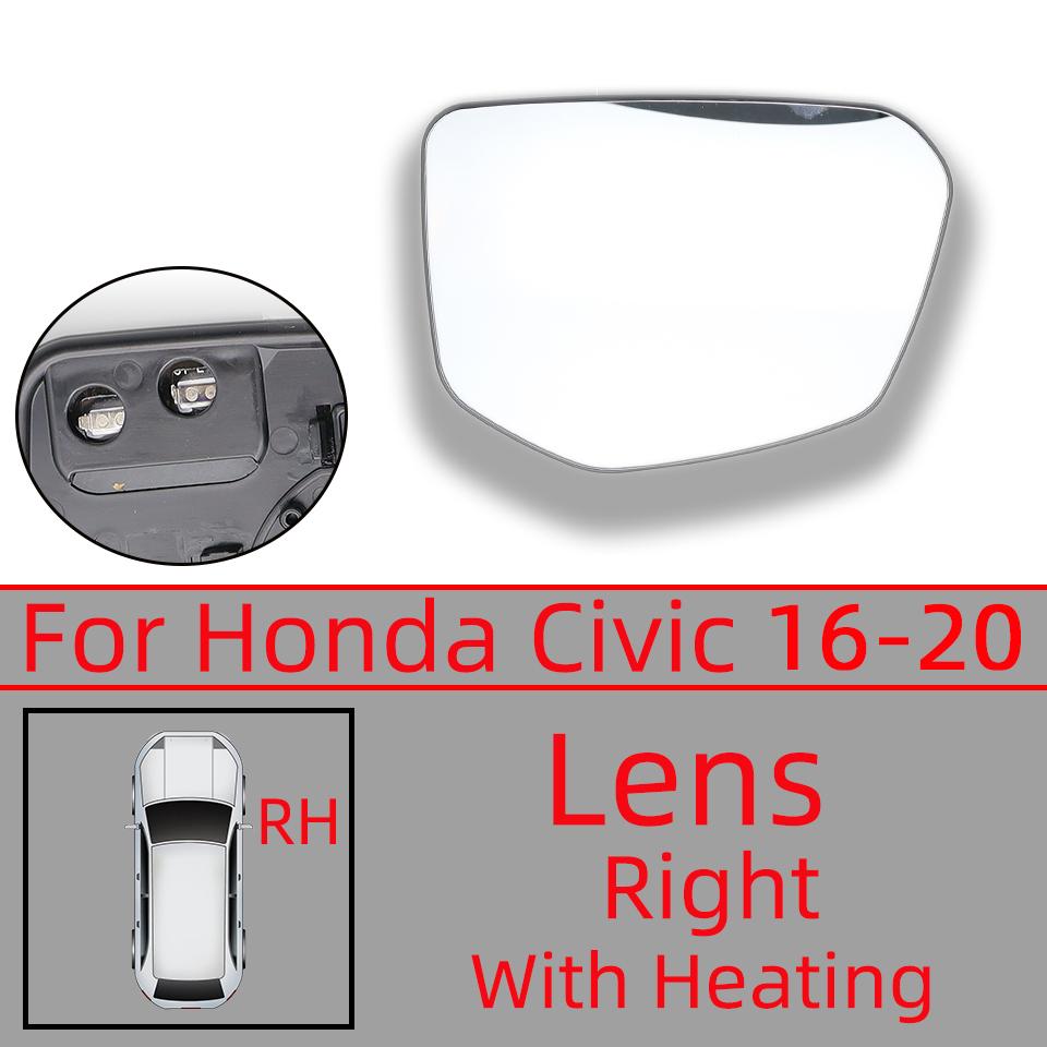 Left And Right External Rearview Mirror Lower Cover Cap Wing Side Mirror Lower Shell For Honda Civic 2016 2017 2018 2019 2020