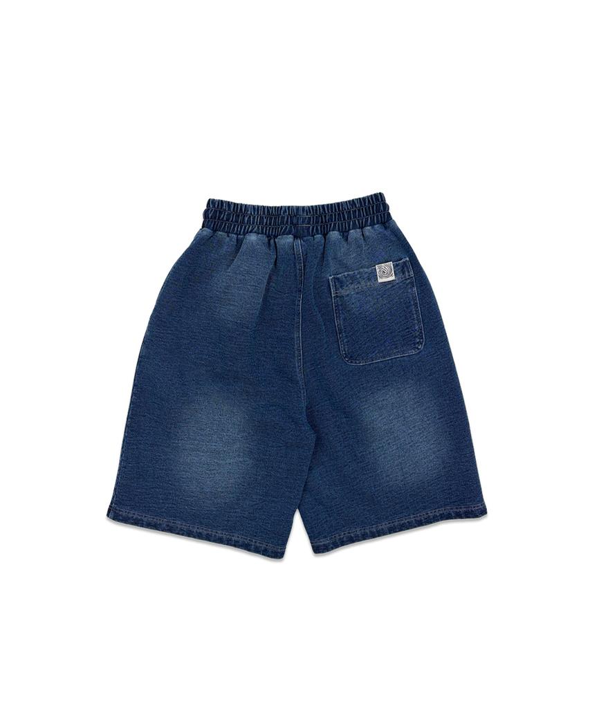 Aejyuttingkeumamaindeu Vintage Relaxed Bermuda Pants_Blue