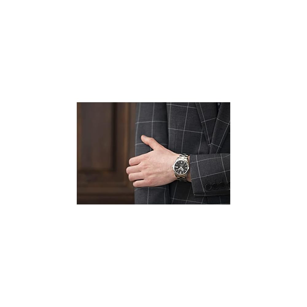 Orient Star RK-AU0004B Pánské automatické hodinky, Standardní mechanické, Vyrobeno v Japonsku, s 2letou zárukou výrobce, Černé