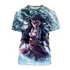 2026 Summer Dragon Ball Retro Fitness T-shirt Men's Oversized 3D Printed Short-sleeved Family Unisex Children's Sports Shirt
