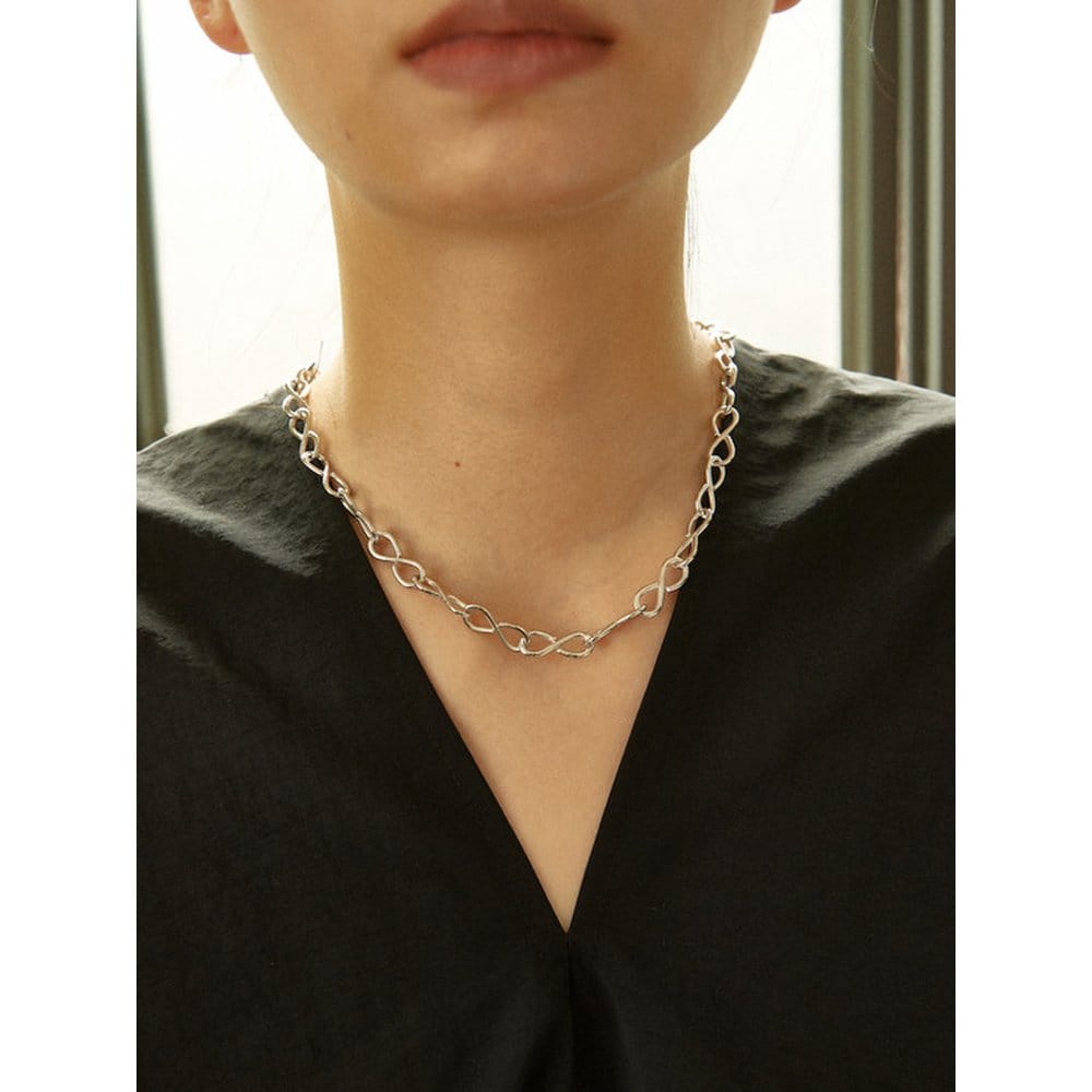 Rest In City 12 Necklace - Silver