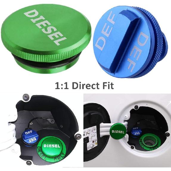 Fuel Cap for RAM 1500 2500 3500 Trucks,  Diesel+DEF Cap for 2013- Ram