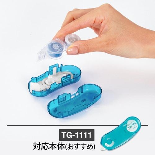 Plus Tape Glue Norinopod Refill Tape Firmly Sticks 6mm x 10m x 3 38-912