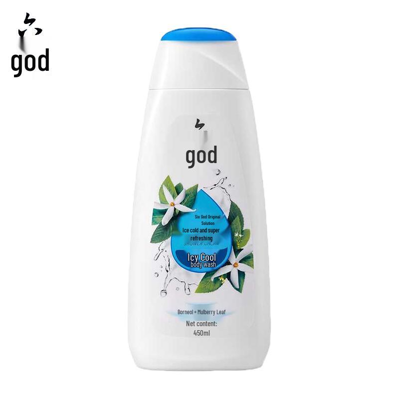 

Six God Ice Cool Refreshing Shower Gel with Camphor & Mulberry Leaf