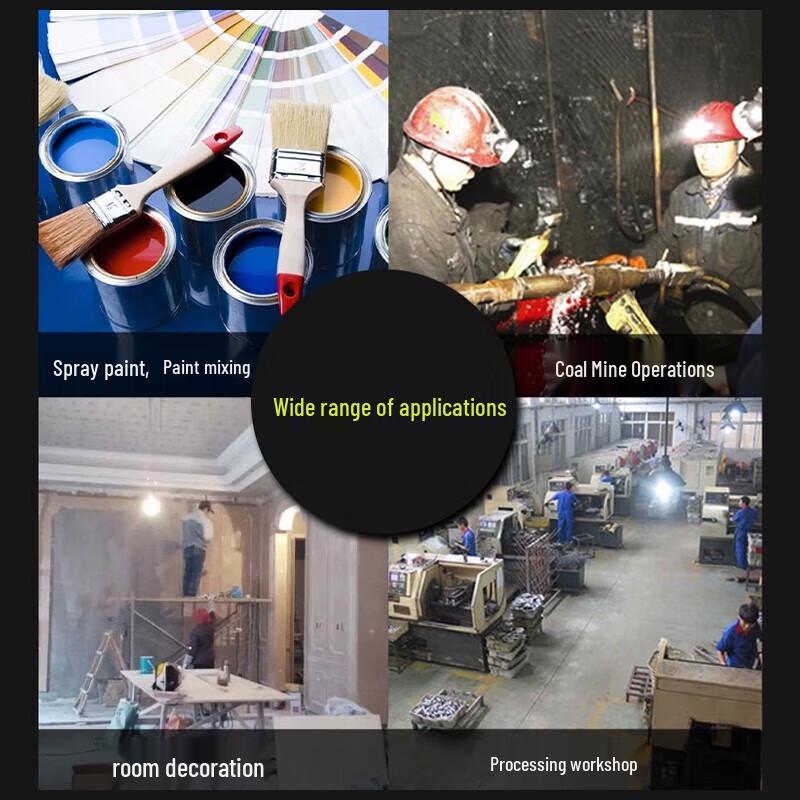 Full Face Gas Mask Respirator