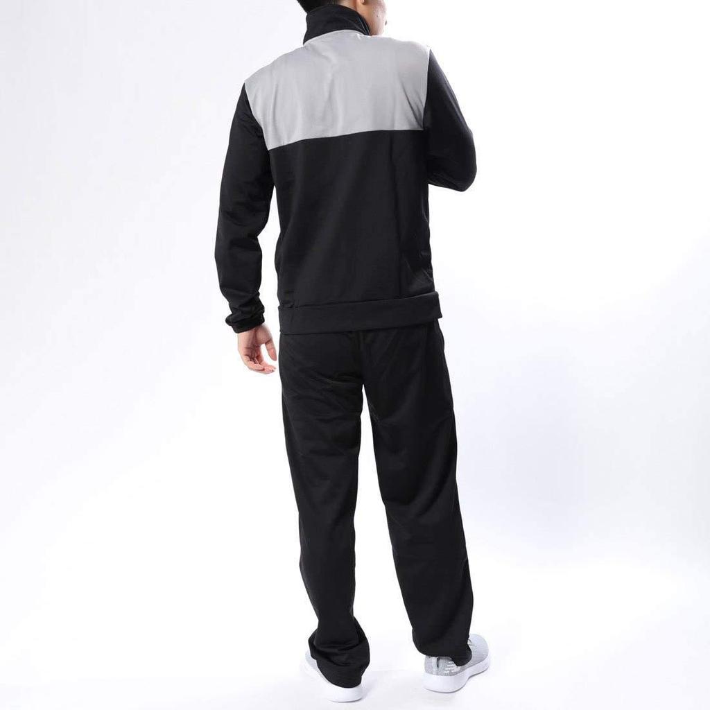 Adidas Basic Tricot Tepláková bunda a kalhoty Velikost S Šedý melír Set, (162-168cm), MMJ73, Černá/Střední