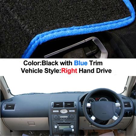Araba Dashboard Kapak Dash Mat Halı Pelerin Ford Mondeo MK3 2000 2001 2002 2003 2004 2005 2006 LHD RHD Otomatik Güneşlik 2 Katmanlar