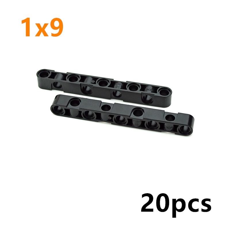 Mattoncini MOC Tecnici Braccio di Sollevamento Trave Foro Spesso Figure 1x3 1x4 1x5 1x6 1x7 1x9 1x11 Sostituzione Parti Compatibile Tutte le Marche