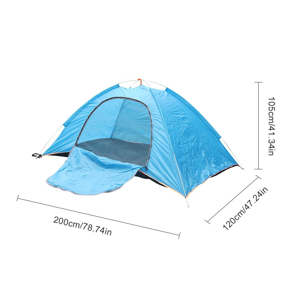 Automatický rychle otevíratelný stan s přenosnou taškou Venkovní kempingový stan Vodotěsný přenosný plážový stan pro batohy na trekking