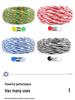 RVS Pure Copper Flame-Resistant 1/1.5/2.5mm² Household Twisted Pair Electric Vehicle Charging & Lighting Wire