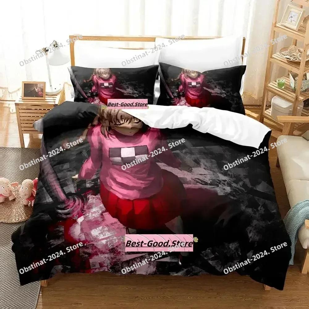 Yume Nikki Bedding Set Single Twin Printed Bed Set With Pillowcase Bed Duvet Cover Soft Single Double Queen Super King Size