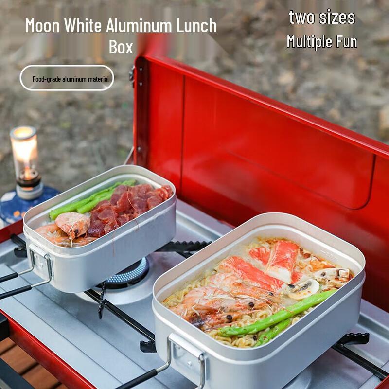BBQ Master Outdoor Aluminum Camping Lunch Box