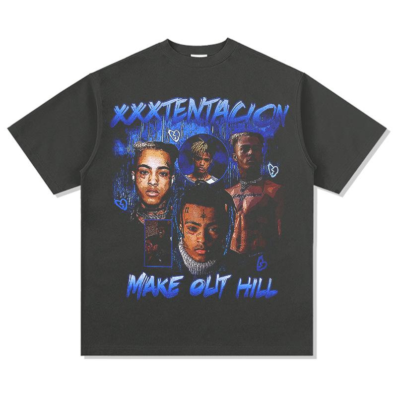 XXXTentacion Vintage Heavyweight Hip Hop T-Shirt – European & American Streetwear