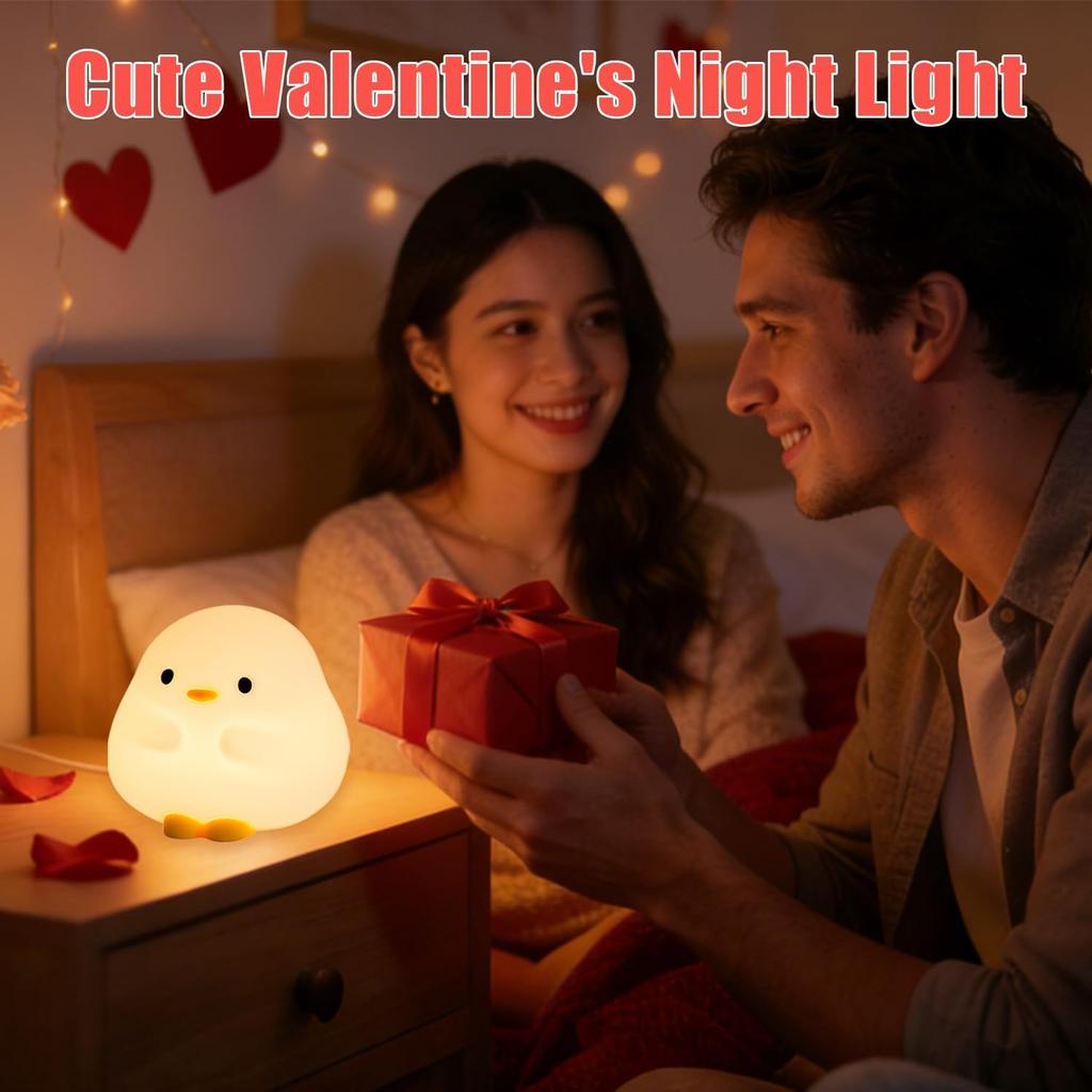 Silicone Night Light Touch Control Timer Long Battery Life