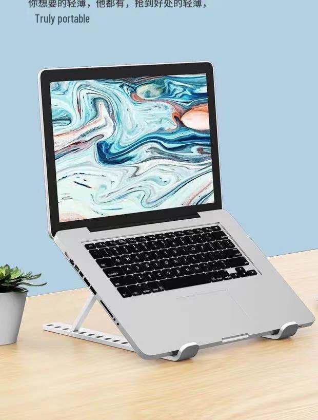 Foldable Vertical Cooling Laptop Stand for Gaming and Universal Use