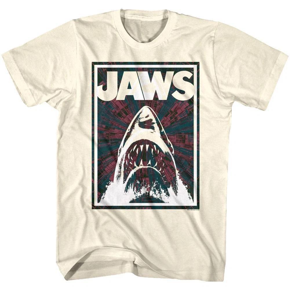 Jaws Two-Tone Shark Bite Men s T Shirt L