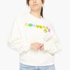 New Converse Sweatshirts Women's Milk White 10025069-A01
