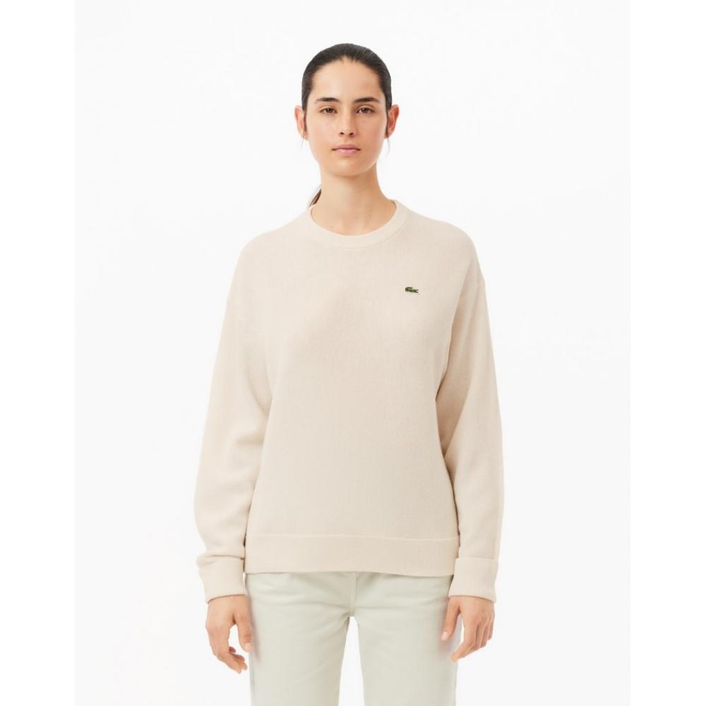 

Lacoste Жіночий светр з кільцями з круглим вирізом Af9551 54n 70v 036