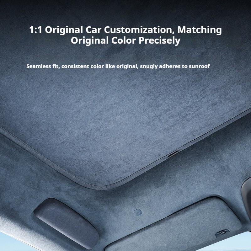 For Zeekr 001 2024-2026 Car Sunroof Sunshade Sunroof Heat Insulation UV Proof SunVisor Roof Sun Protection Sunscreen Accessories