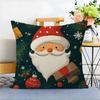 Cuscino di Natale Regalo Decorazione Casa Ufficio Camera da Letto Divano Auto Copricuscino Custodia 45x45