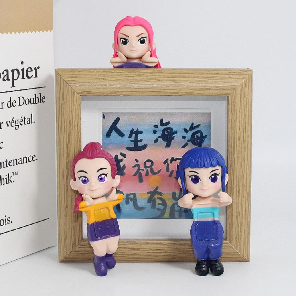 Kpop Demon Hunters Random Blind Box Series Anime Figures Dolls Creative mobile Phone Computer Decoration Christmas Toy Gifts
