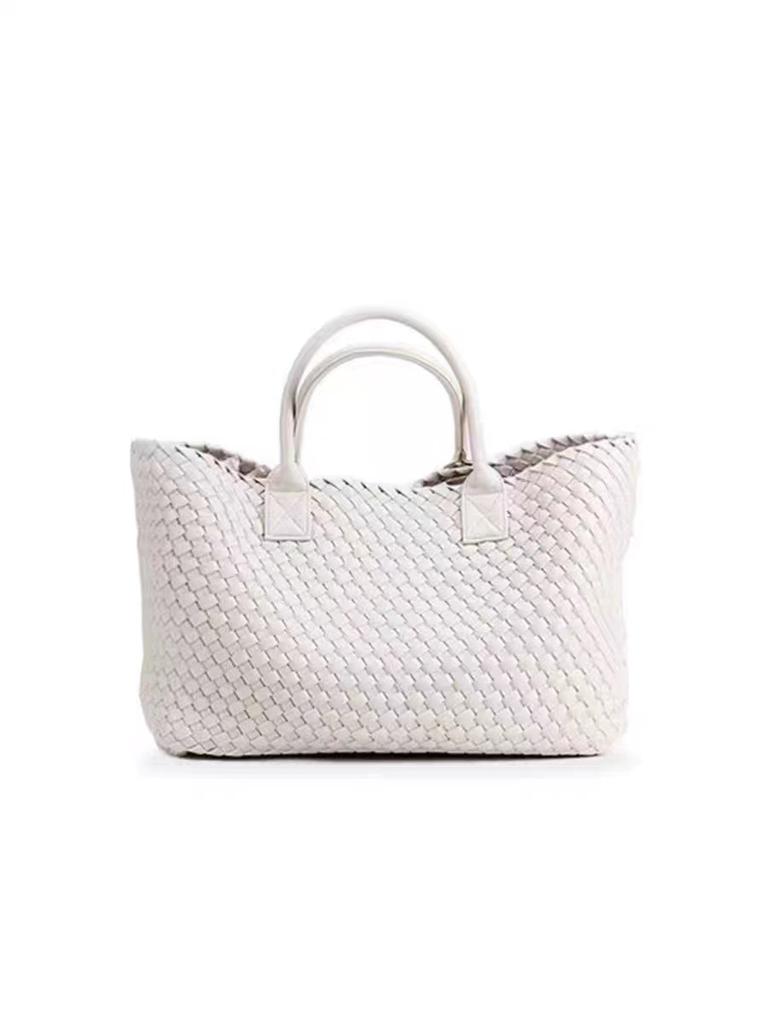 Woven Bag Women's Large-capacity Large Bag New Versatile High-end Commuter Shoulder