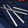Ru Han Square 304 Stainless Steel Chopsticks