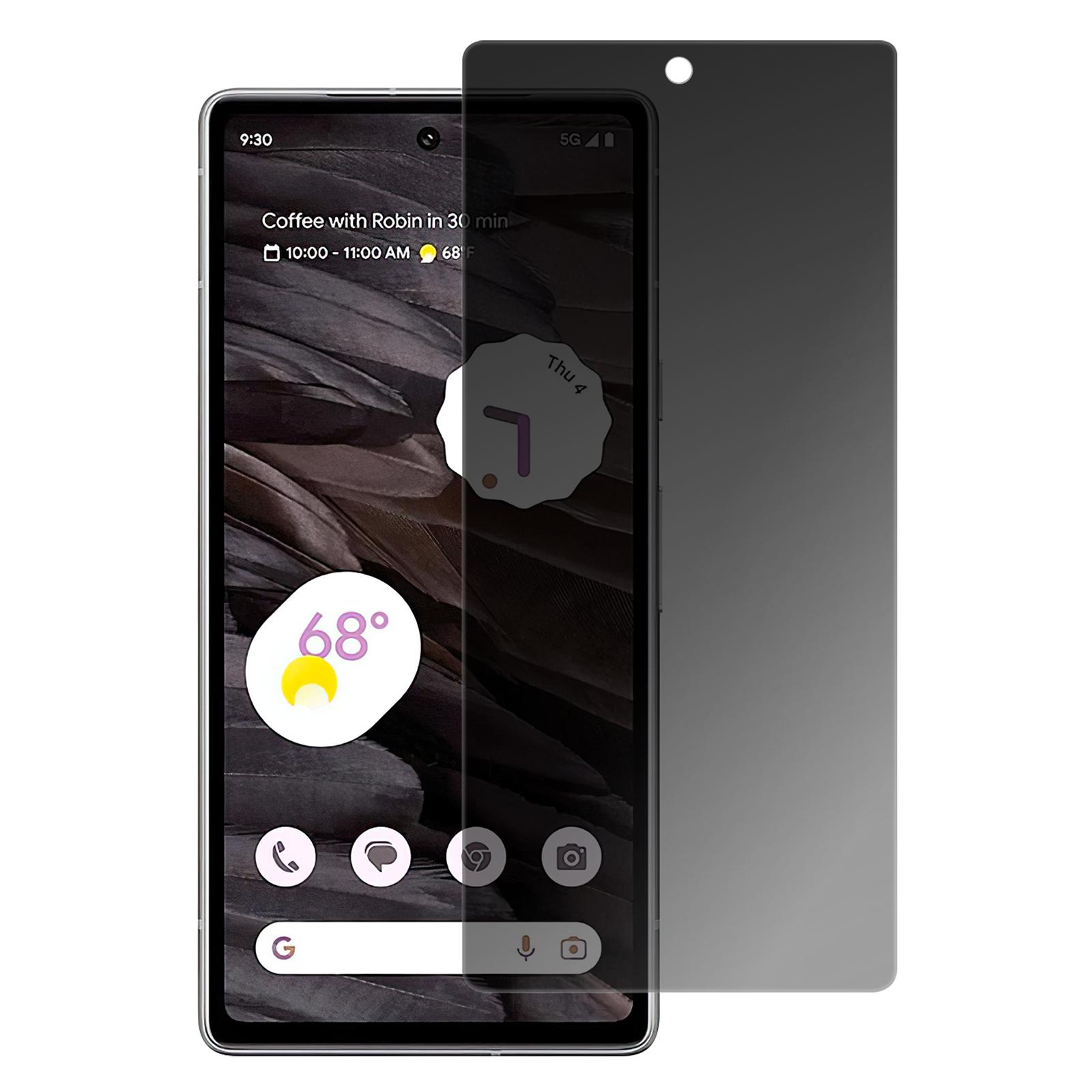 

Для Google Pixel 7a Захисне скло для екрану з загартованого скла з захистом від шпигунства 2.5D Арочна кромка Вибухозахисна плівка Type A