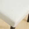 Corn Kernel Fabric Chair Cover Stretch Long Back Chair Covers Jacquard Dining Room Seat Covers With Back For Wedding El Chair