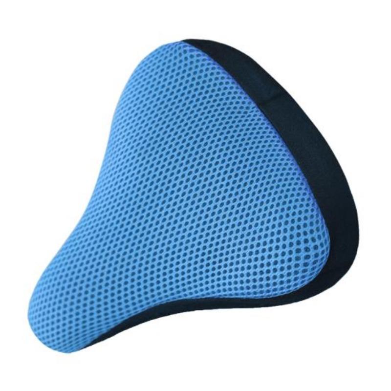 Silicone Cycling Bicycle Bike Saddle Breathable Gel Cushion Soft Pad Seat Cover
