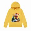 Minecraft Christmas Santa Claus Hoodie age 4-14 Pullover Sweatshirt for Kids Boys Girls Christmas Gift Costume cartoon print New Year gift