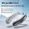 Ultra-Quiet Neck Hanging Fan with Long Battery Life and USB Charging (2026 Model)