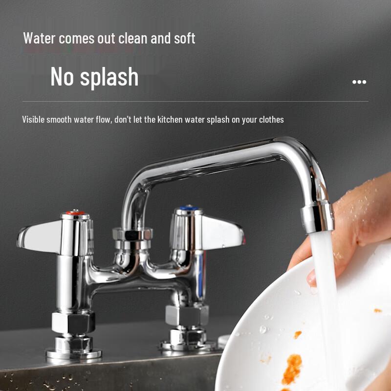 ZISIZ SUS304 Commercial Kitchen Faucet
