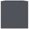 Plant Pot Anthracite 62 x 30 x 29 cm Steel