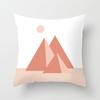 New Abstract Landscape Pillowcase Nordic Desert Plant Home Cushion Cover