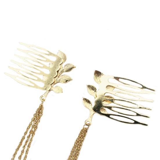 Cheap Headband Lovely Delicate Decorative Hair Comb Tassel Chain for Wedding