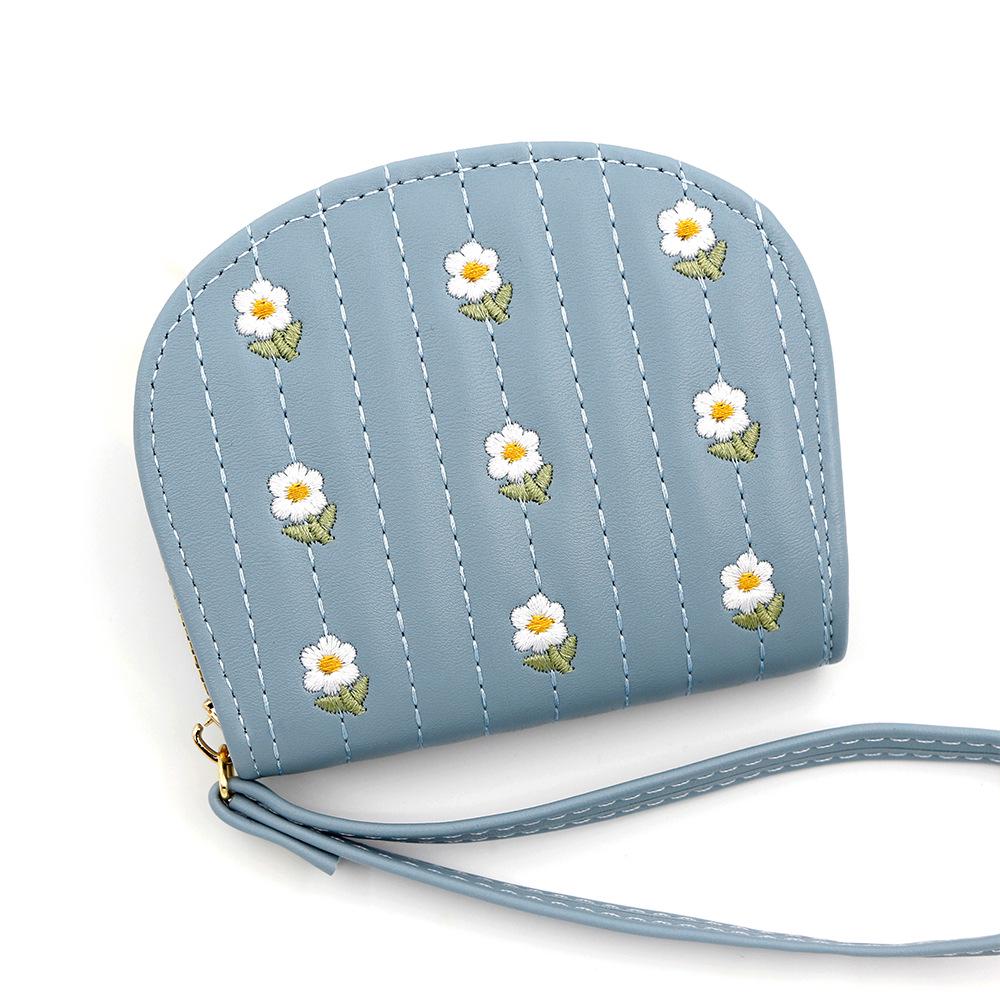 Simple & Portable Coin Pouch: Soft Lychee Texture, Large Capacity for Change & Cards