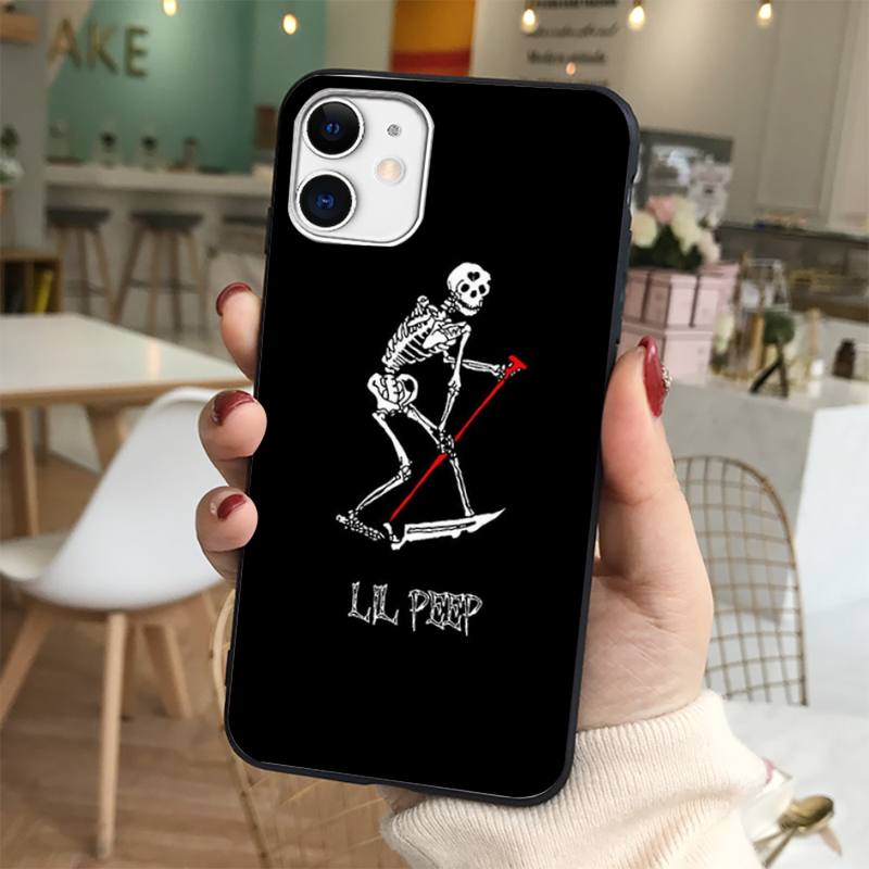 Yinuoda Lil Peep Hellboy Love Phone Case for iPhone 11 12 13 mini pro XS MAX 8 7 6 6S Plus X 5S SE 2020 XR cover