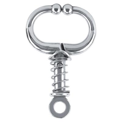 Stainless Steel Bull Cow Cattle Nose Ring Husbandry Accessory(Spring Nose Pliers)