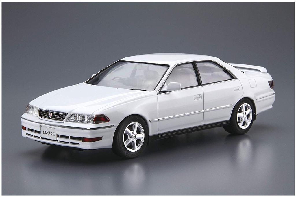 Aoshima Bunka Kyozai Das Modellauto 100 Toyota JZX100 Mark II Tourer V 2000 Plastikmodellbausatz Co., Ltd. (AOSHIMA) 1/24 Nr.