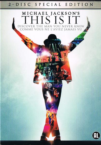 DVD MICHAEL JACKSON  Michael Jacksons This Is It DXS69320 Sony Pictures 2010 Netherland Pop Used