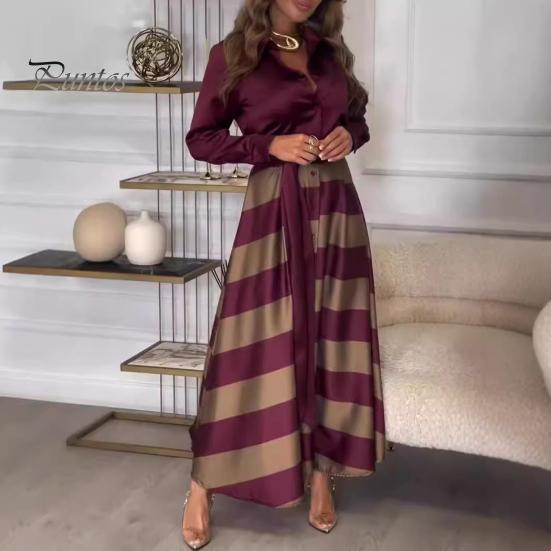 Женское летнее платье с отложным воротником — фото 6