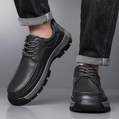 Handgefertigtes Leder Business-Schuhwerk Bequem Qualität Spaltleder Herren Flache Outdoor-Schuhe Herren-Slipper Neue Herren Freizeitschuhe