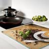 Decorative Glass Kitchen Cutting Board Coffee Beans Latte 60X52 Cm
