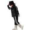 Role-Play Billie Jean Cosplay Clothes Carnival Party Black Suit Dance Costume  Kids Boys Girls