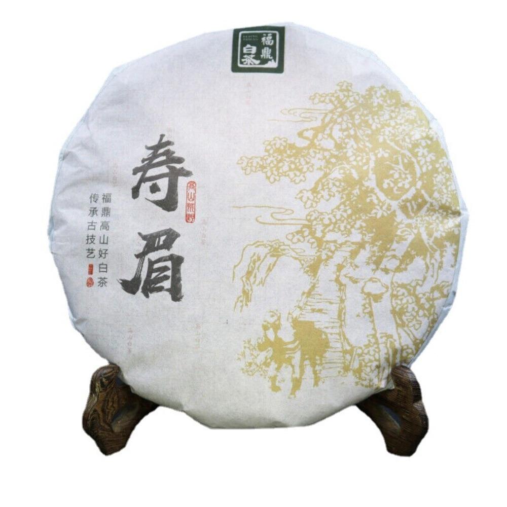 Fuding Shou Mei White Tea Cake 350g Premium Grade