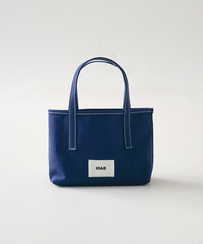 Ecrit Ioe Mini Canvas Tote Bag - Blue