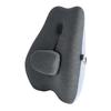 Chair Back Cushion Memory Foam Lumbar Support Cushion with Adjustable Slider Ergonomic Back Support for Office Workers Car Drivers Gamers