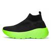 Spring and Summer Couple High-top Fly-woven Shoes, Foot-fitting Casual Sports Shoes, Men's and Women's Socks, Shoes, Trendy Men's Shoes, One Pedal